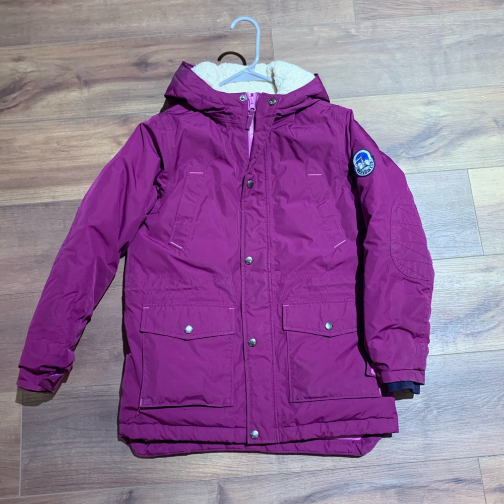 Girls Lands’ End heavy winter coat